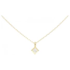 Autre Marque Collier en diamant Au750 Doré