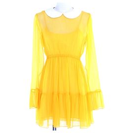 Gucci Silk Ensemble Yellow