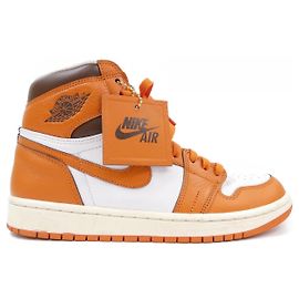 Autre Marque Nike Jordan Sneaker Weiß Orange