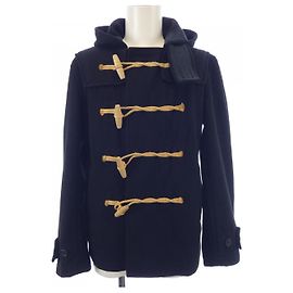 Autre Marque Gloverall Wool Coat Black