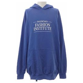 Balenciaga Hoodie Blau