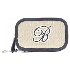 Berluti Golf Leather Pouch Beige