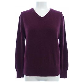 Autre Marque The Row 4095F377 Maille en cachemire Violet