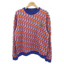 Moletom de algodão Louis Vuitton Azul