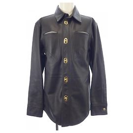 Bottega Veneta 630720 Lammlederjacke Braun