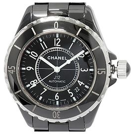 Chanel J12 Black Ceramic Black