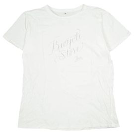 Autre Marque Camiseta de algodón BICYCLE STORE PARIS Blanco
