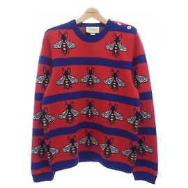 Gucci 496692-X9I88 Knit Red Blue