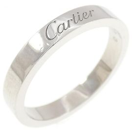 Cartier Platinum 950 Engraved Band Ring Other