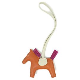 Hermès Hermes Rodeo Accessory Bag Charm PM 073422CA Orange
