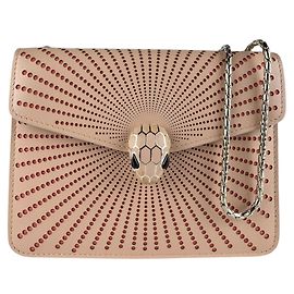 Borsa a Spalla Bulgari BVLGARI Serpenti Forever Beige