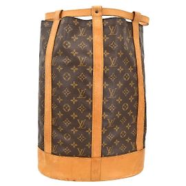 Louis Vuitton Randonnee Backpack Monogram Canvas GM Brown