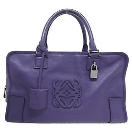 Sac à main Loewe Amazona Violet