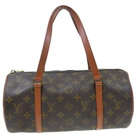 Bolsa Louis Vuitton Papillon Monogram Canvas 30 Marrom