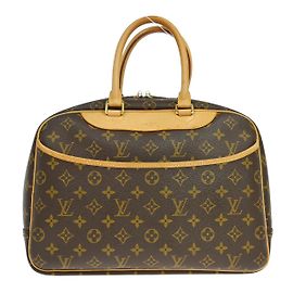 Louis Vuitton Deauville Monogram Canvas 34 Marrone