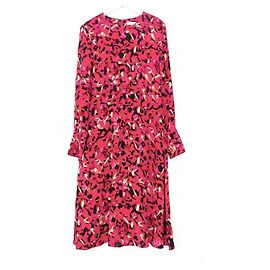 Dorothée Schumacher Dorothee Schumacher Daydream Meadow Midi-Kleid Pink Rot Orange