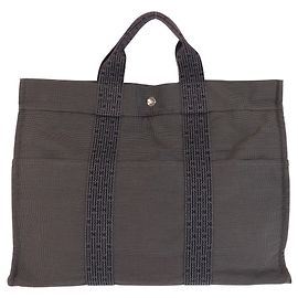 Hermès Sac cabas Hermes Herline MM Marron