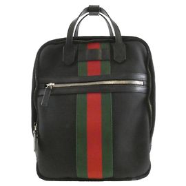 Gucci 495558 KWTIN Backpack Black
