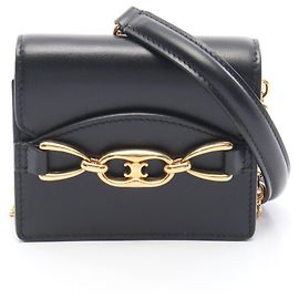 Céline Borsa a Spalla Celine Maillon Mini Triomphe Nero