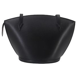 Louis Vuitton Epi Saint Jacques Tote Handtasche Schwarz