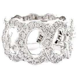Cartier Ring, "C de Cartier", white gold, diamonds. Other