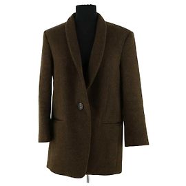 Isabel Marant Brauner Mantel Braun
