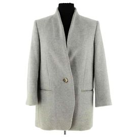 Isabel Marant Graue Jacke Grau