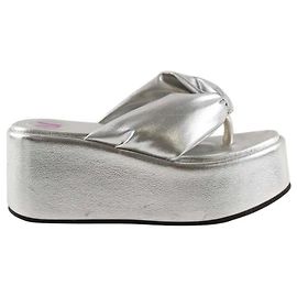 Autre Marque Silver sandals Silvery