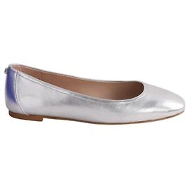 Stuart Weitzman Ballerines argentées Argenté