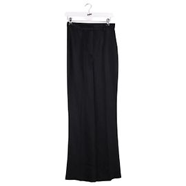 Nanushka Calça reta preta Preto
