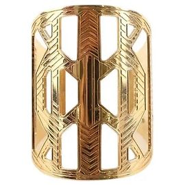 Elie Saab Bracelet doré Doré