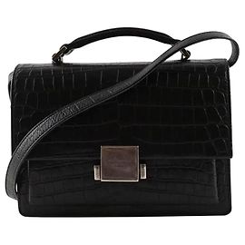 Saint Laurent Bellechasse shoulder bag black Black