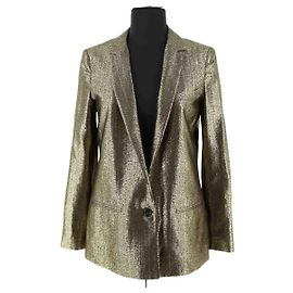 Forte Forte Gold Blazer M Golden