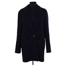 Maje Navy blue peacoat Navy blue