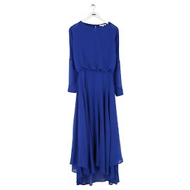 Maje Blaues Kleid Blau