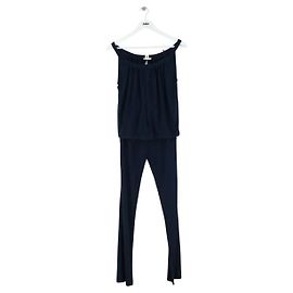 Hermès Completo top e pantaloni blu Blu