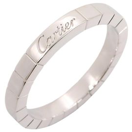 Bague Lanières Cartier en or blanc 18K Doré