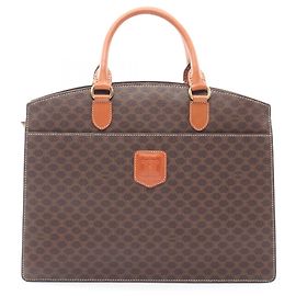 Céline Borsa Celine Macadam marrone Marrone