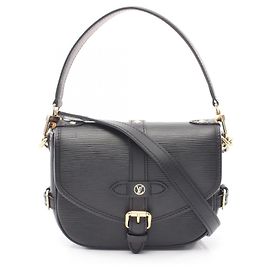 Louis Vuitton Saumur BB 2-Way Handbag Black