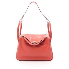 Hermès Sac à épaule Hermes Lindy 30 Orange
