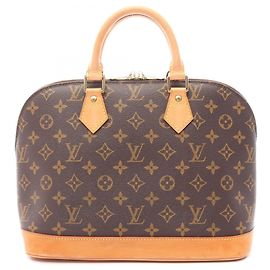 Sac à main Louis Vuitton Alma PM Marron