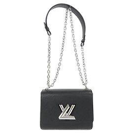 Borsa a Spalla Louis Vuitton Epi Twist PM M21118 Nero
