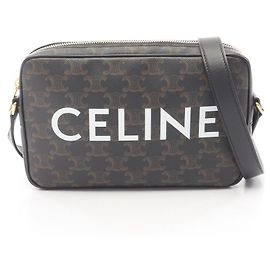 Céline Bolsa Tiracolo Celine Triomphe Medium Messenger Marrom