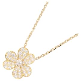 Collier pendentif Van Cleef & Arpels Frivole Diamond Doré Autre