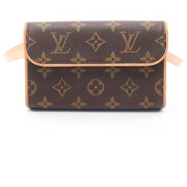 Pochette Florentine Monogram Louis Vuitton Bolsa de Cintura Marrom