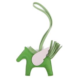 Hermès Charm de sac à main Hermes Rodeo Pegasus Vert clair