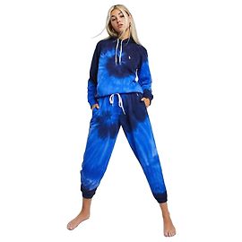 Polo Ralph Lauren Ensemble Sweat à Capuche et Jogging Tie-Dye Bleu Bleu foncé
