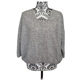 Autre Marque Orfeo Paris Charlotte Grauer Strickpullover Grau
