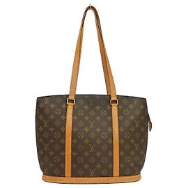 Bolsa Louis Vuitton Babylone em Canvas Monogram Marrom