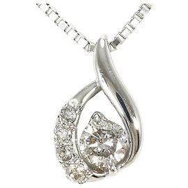 Autre Marque Colar de platina e diamantes Outro